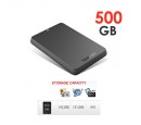DISCO DURO EXT. TOSHIBA 500GB CANVIO BASICS BLACK 3.0 (PN HDTB10